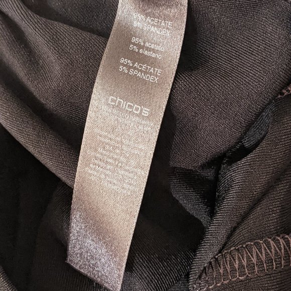 Chico's Travelers Pants in Black (Short/Petite) - Picture 4 of 4